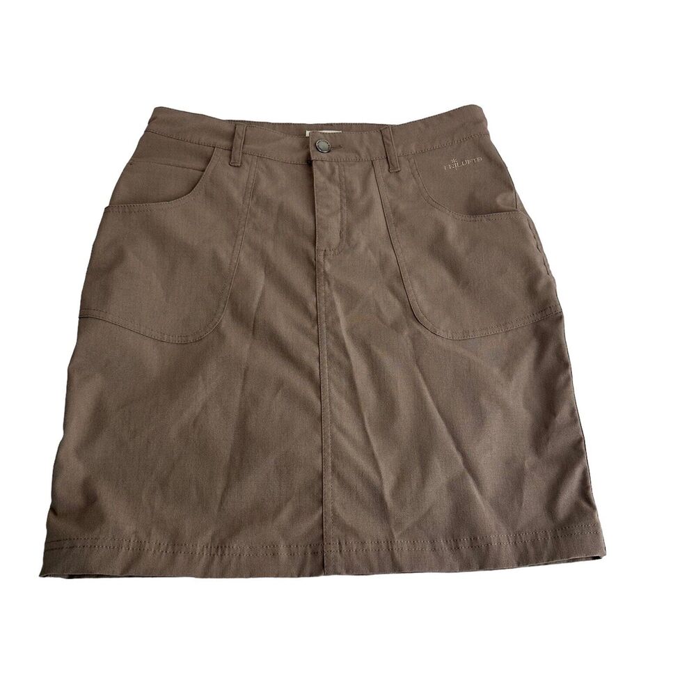 Frilufts Tan Khaki Outdoors Pencil Skirt Womens Size 34